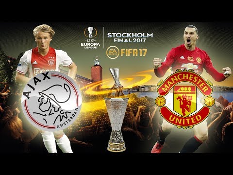 FIFA 17 | Ajax Vs Manchester United | UEFA Europa League Final 2017 | PS4/Xbox Full Gameplay