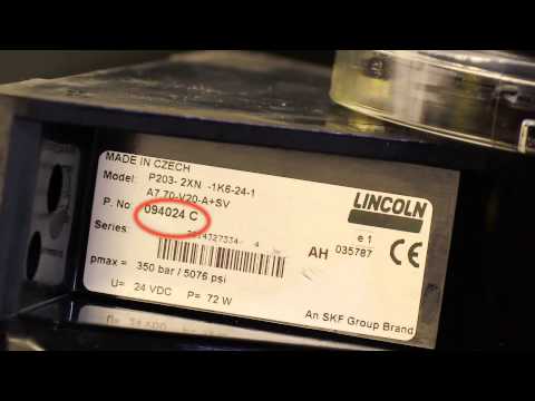How To Identify An SKF/Lincoln P203 Series Pump