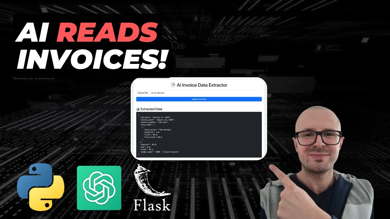 Automate Invoice Data Extraction with AI & Python