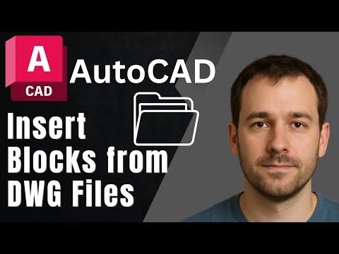 AutoCAD: Insert Individual Blocks from Other DWG Files (Block Library Tip)
