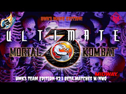 UMK3 Mame Edition!  UMK3 Team Edition V2 1 Beta Matches W/NWO #UMK3 #Mame
