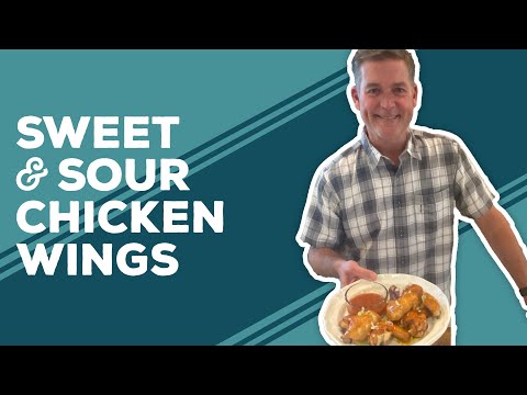 Love & Best Dishes: Sweet & Sour Chicken Wings Recipe | Baked Chicken Wings Recipe