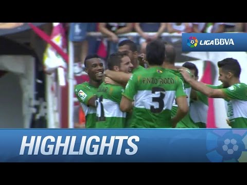 Resumen de Rayo Vallecano (2-3) Elche CF - HD