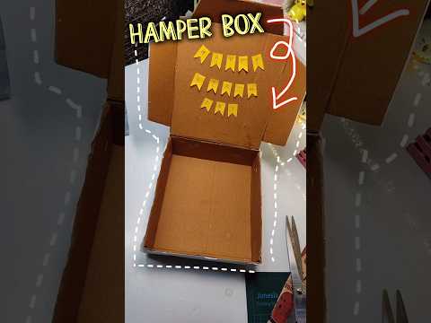 DIY Gift Box📜😍Day/04|Dooriyon Ka Tohfa Series💫 #giftidea#deskorganiser#diy #cardboardcraft#box