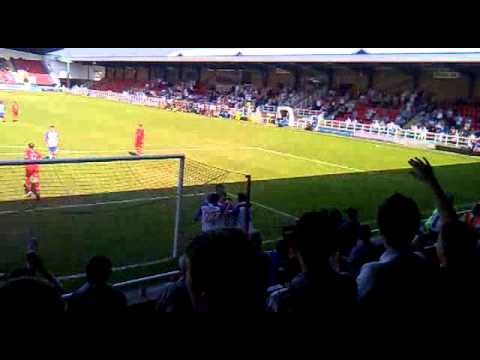 Aaron O'Connor Penalty against Kidderminster Harriers