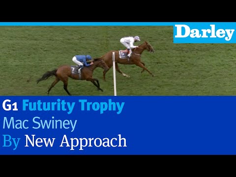 Mac Swiney by New Approach wins the G1 Futurity Trophy at Doncaster