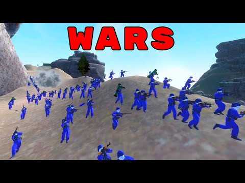 😯  EPIC NPC WARS in RavenField #2