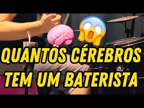 Exercício de Polirritmia na Bateria🥁🎶❤️