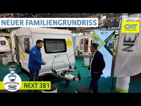 Next 381 – Der neue Familien-Wohnwagen im Check | Coffee Stop CMT 2026