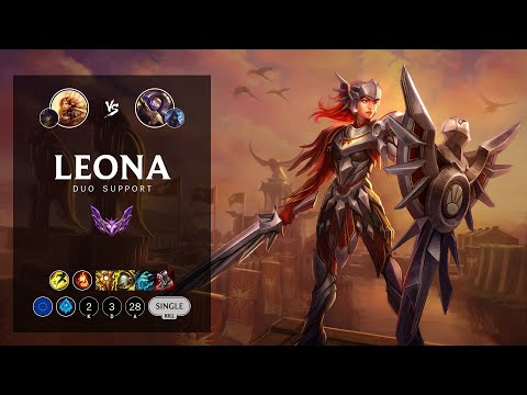 Leona Support vs Blitzcrank - EUW Master Patch 12.16