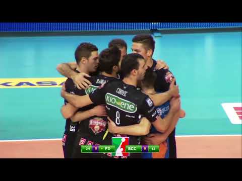 Gli highlights di Kioene Padova - BCC Castellana Grotte 3-0