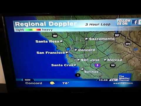 The Weather Channel - Local on the 8s - Concord, CA - 8/10/12 - Intellistar 1