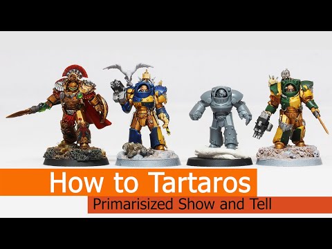 Primaris Terminators - Tartaros methods size comparison