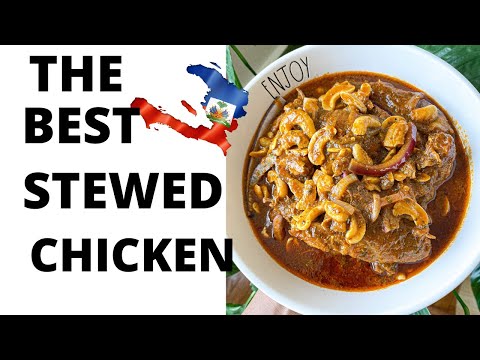 HOW TO MAKE CHICKEN STEW WITH CASHEWS