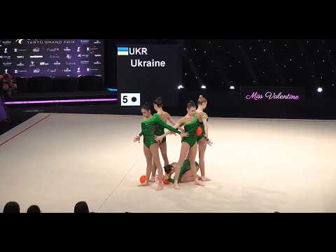 Group Team Ukraine 5 Balls Qual 25,850 - International Senior Tournament FIG "Miss Valentine 2026"