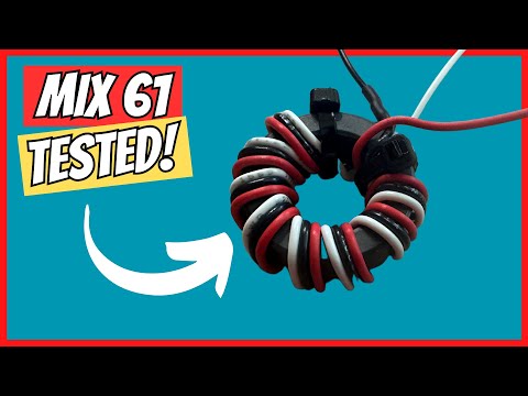 Random Wire Antenna Mix-61 Toroids Tested thumbnail