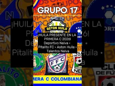 El Huila dice presente en la Primera C 2026 💛💚⚽