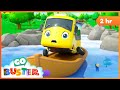 Hold On Tight ‍ ️ Buster Rides The Rapids Go Buster Bus Cartoons Kids Stories