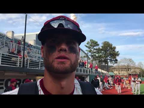 Jacob Olson after dropping the series to Georgia