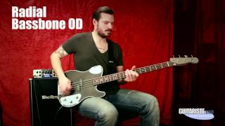 Video thumbnail for Radial Engineering BassBone OD by Guitariste.com