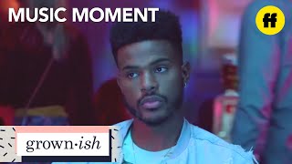 grown-ish | season 1, episode 10 music: redwood - &quot;aint turn up like me&quot; | freeform