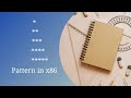 Printing Pattern Using Asterisk Assembly X86