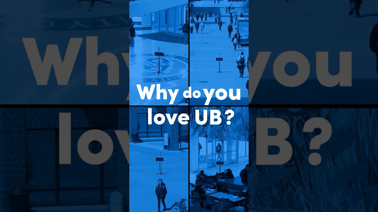 Screenshot of "Why do you love UB?" video.