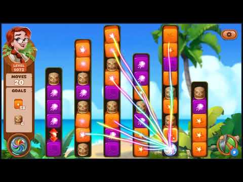 Lost Island Blast Adventure Level 1073 - NO BOOSTERS 🏝️ | SKILLGAMING ✔️