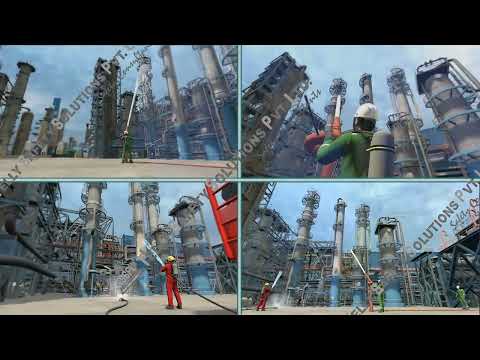 DHDS OVERHEAD FLANGE LEAK - 3D ANIMATION VIDEO