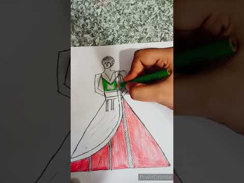 Aarzoo fashion designer sketch #lehenga #design #trending #dressing #ideas #fashion #trend