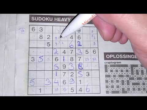 Watch & Learn! (#1043) Heavy Sudoku. 06-26-2020 part 2 of 2
