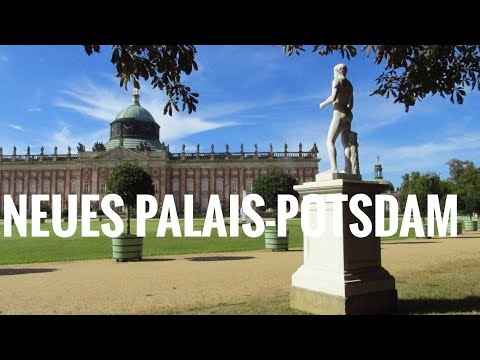 "Spaziergang um das Neue Palais im Park Sanssouci in Potsdam"