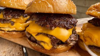 How to Make Smash Burgers on the Griddle