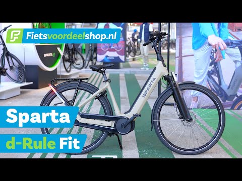 Sparta d-Rule Fit - Stoere e-bike met mooie Verlichting
