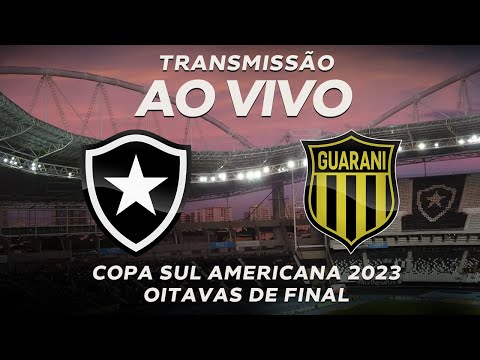 BOTAFOGO 2 X 1 GUARANI AO VIVO - SUL AMERICANA 2023 - OITAVAS DE FINAL - NARRAÇÃO