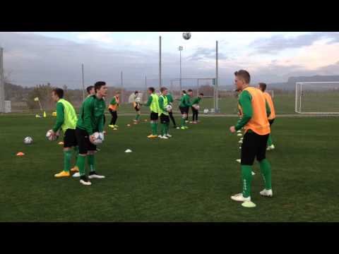Trainingslager FCSG U-21, Tag 1