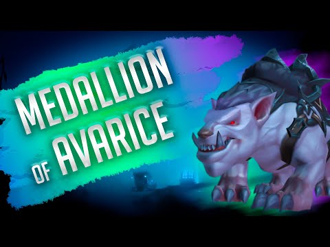Medallion of Avarice | Avarice Storyline | Shadowlands Venthyr Covenant