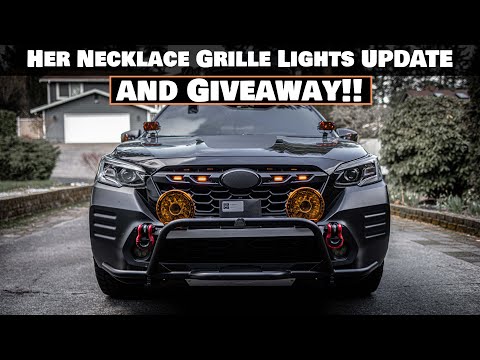 How to fix Her Necklace Grille Lights turning on Randomly and a Giveaway information