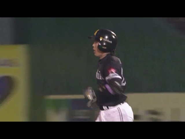 【2回表】一発攻勢で攻め立てる!! ホークス・甲斐 キャリアハイの6号ソロホームラン!! 2018/8/31 E-H