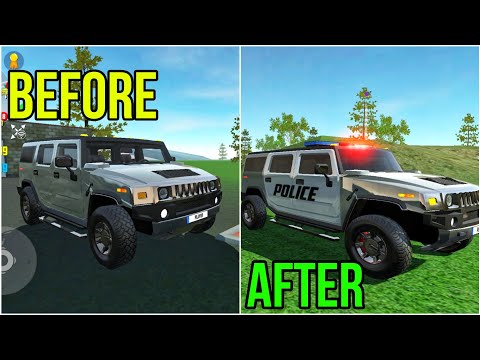 Hummer H2 Police - Car Simulator 2 || Android Gameplay