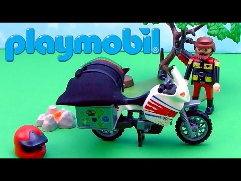 Playmobil Summer Fun Biker Goes Camping!