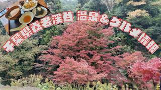 「Vlog」千葉県養老渓谷　温泉・グルメ・紅葉　情報