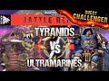 Tyranids vs Ultramarines 2000pts | Warhammer 40,000 Battle Report