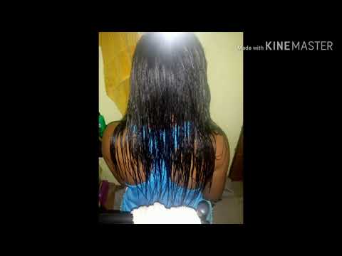 Antes e depois do corte químico