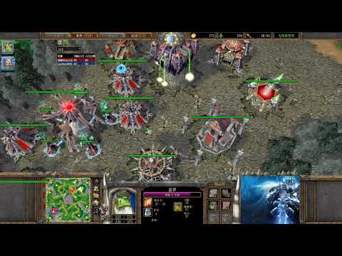 【皇冠之滚瓜烂熟】魔兽争霸大帝解说 Infi vs Lucifer TM