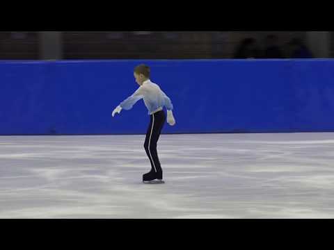12. Santa Claus Cup 2018: Serhii Hryhoriev (UKR) - FS Cubs Boys ISU 9 Free Skating