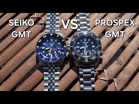 Seiko 5 GMT VS Seiko Prospex GMT - COMPARISON