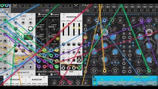 Video thumbnail for Hypnotic IDM patch in VCV Rack with new BASTL Kompas trigger generator by VCV Rack Ideas