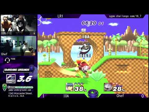 SG at GU 16.7 LR2 - IOA (Marth) vs. EXL | Fluff (Meta Knight, Sheik)