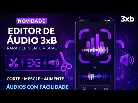 Editor de áudio 3xb: Acessível video thumbnail